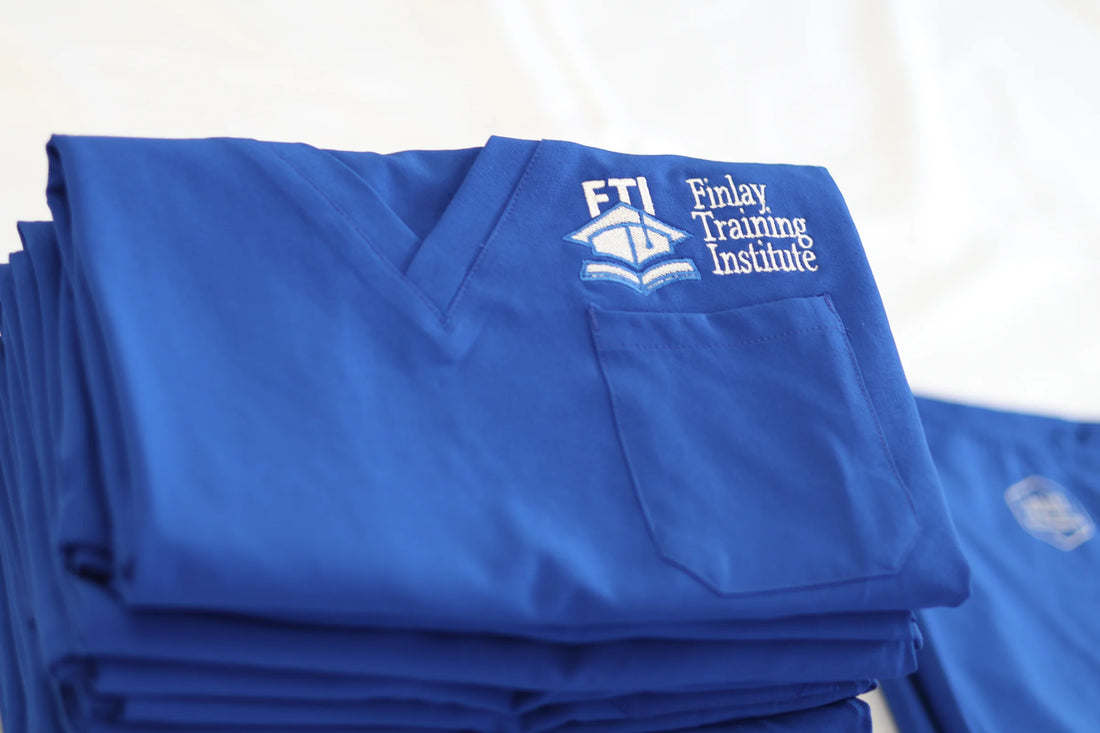 Why embroidered logos matter for nursing students